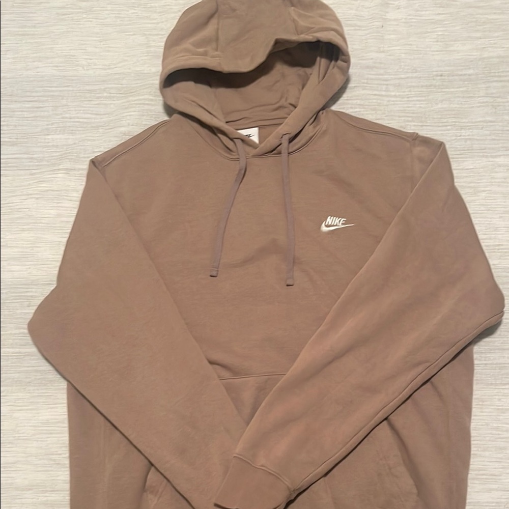 Nike Men's Tan Hoodie